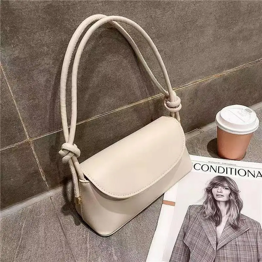 Simple French one-shoulder Crossbody bag