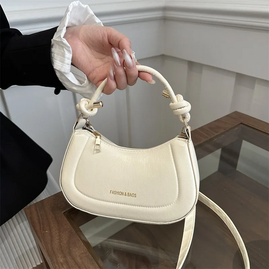 Trendy Soft Pu Leather Shoulder Bag,