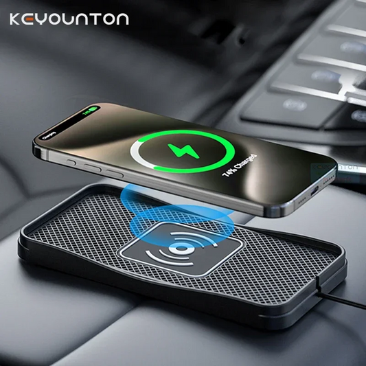 15W Car Wireless Charger Silicone Anti-skid Pad