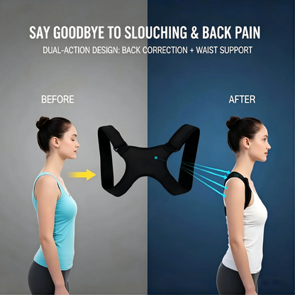 Adjustable Posture Corrector Metal Back