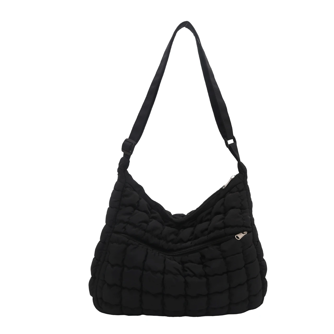 Quilted Puffer Shoulder Bag for Women