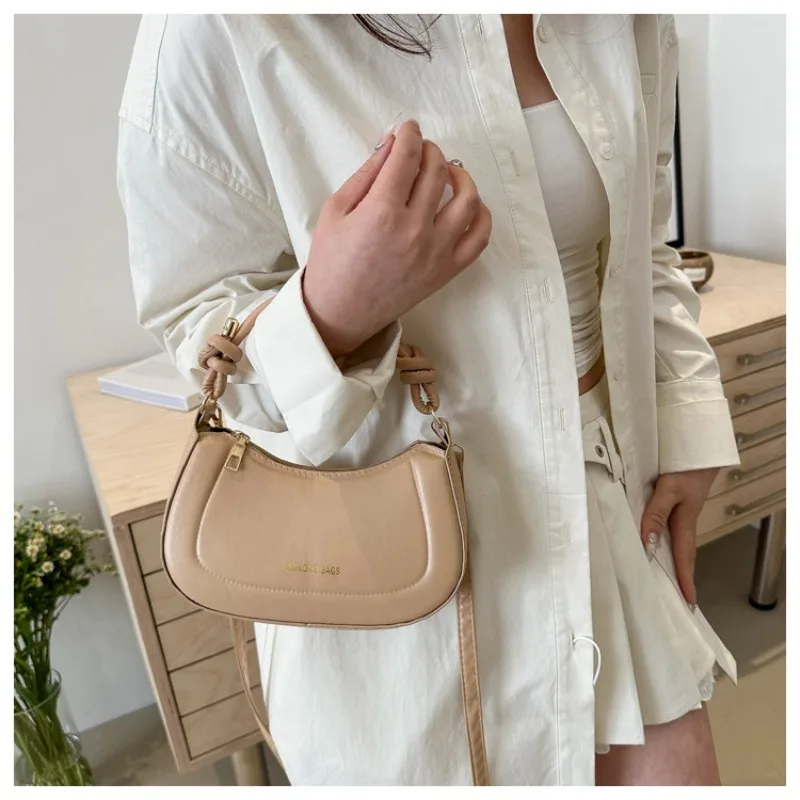 Trendy Soft Pu Leather Shoulder Bag,
