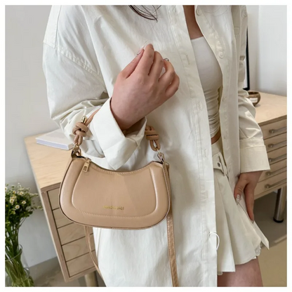 Trendy Soft Pu Leather Shoulder Bag,