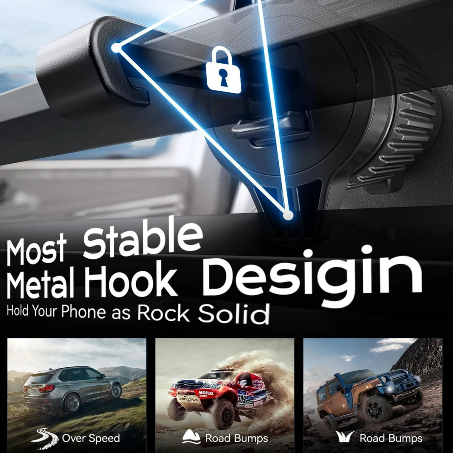 UYUXIO Strong Magnetic Wireless Car Phone Charger
