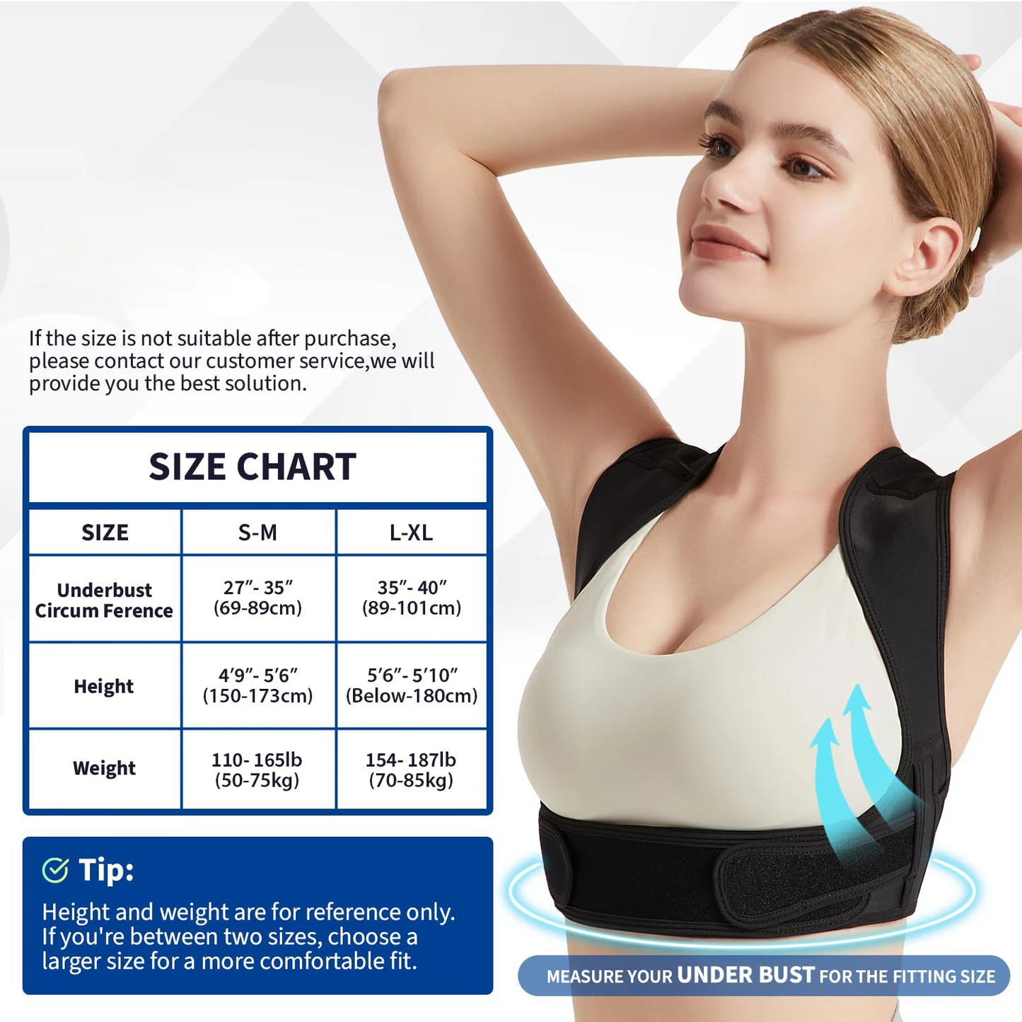 NEENCA Posture Corrector for Back Support