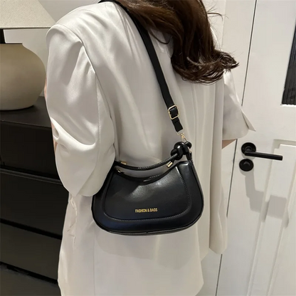 Trendy Soft Pu Leather Shoulder Bag,