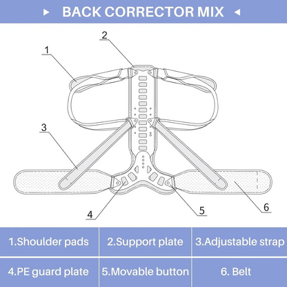 Adjustable Invisible Posture Corrector