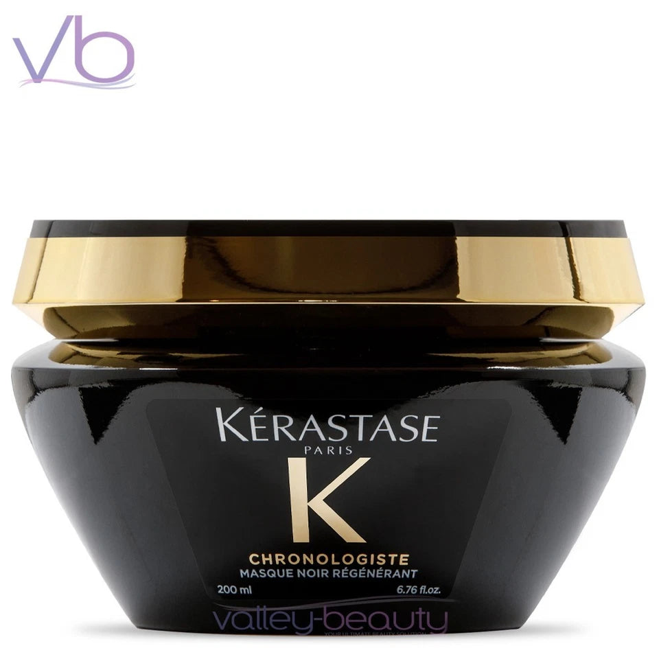 Kérastase Chronologiste Rituel Noir Régénérant Caviar Pearls Hair Treatment – Luxury Hair & Scalp Revitalizing Ritual