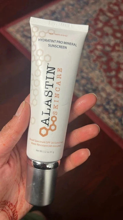 Alastin Hydrating Pro Mineral Broad Spectrum Sunscreen cream 3.2Oz / 91 g