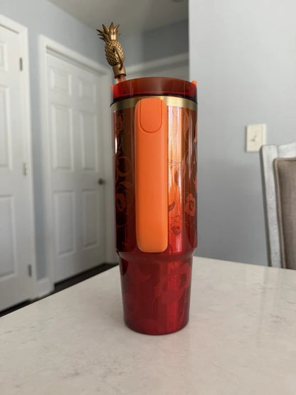 Stanley 1913 x KAROL G Flor 40oz Quencher H2.0 Tumbler – Tropicoqueta Edition (Factory Sealed)