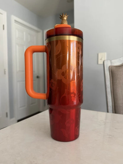 Stanley 1913 x KAROL G Flor 40oz Quencher H2.0 Tumbler – Tropicoqueta Edition (Factory Sealed)